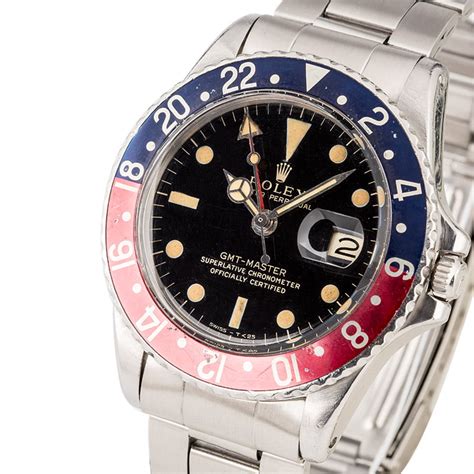 rolex gmt 1675 scatola e garanzia 1964|rolex gilt dial 1675.